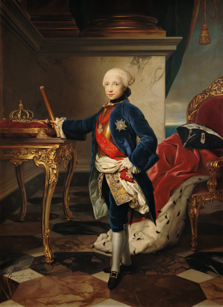 Ferdinand IV ., king of Naples from Anton Raffael Mengs