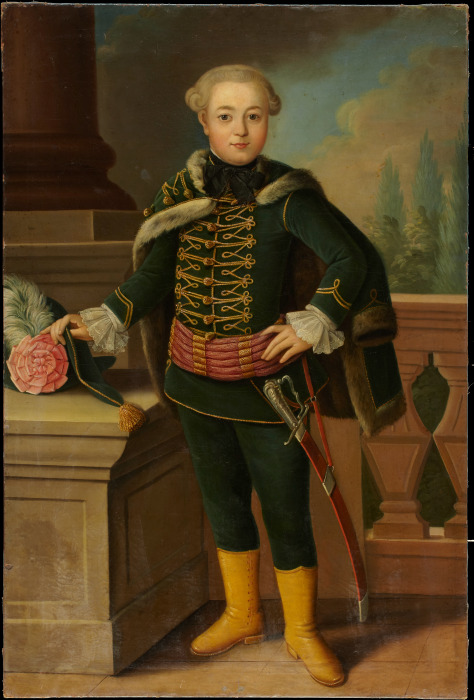 Portrait of Carl Justinian von Holzhausen (1750-1793) from Anton Tischbein