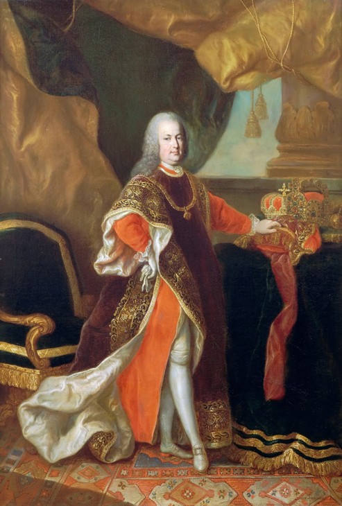 Portrait of Emperor Francis I of Austria (1708-1765) from Anton von Maron