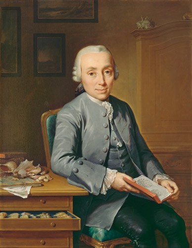 Portrait of the Konchyliologen J. Fr. Ettling from Anton Wilhelm Tischbein