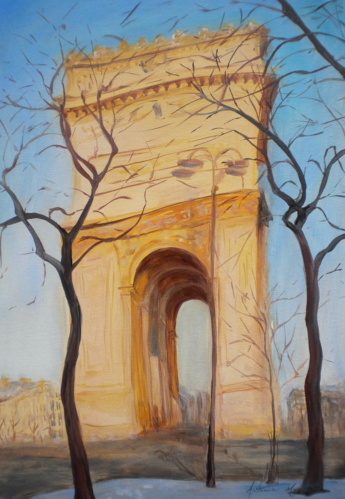Arc de Triomphe from Antonia  Myatt