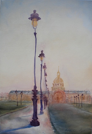 Lamp Post in front of Dome Church from Antonia  Myatt