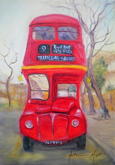 Red Bus from Antonia  Myatt