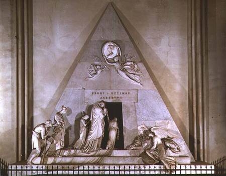 Tomb of the Archduchess Maria Christine Habsburg-Lothringen (1742-98), favourite daughter of Empress from Antonio  Canova