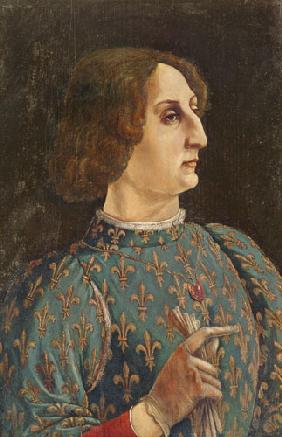Bildnis des Galeazzo Maria Sforza