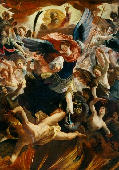 The Archangel Michael Vanquishing the Devil from Antonio Maria Viani