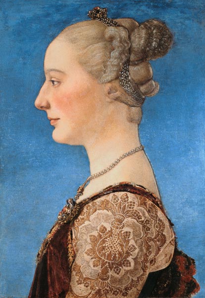 Portrait of a Lady from Antonio Pollaiolo