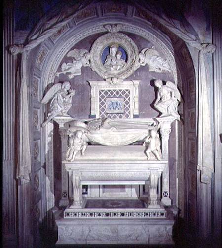 The Tomb of the Cardinal of Portugal from Antonio Rossellino