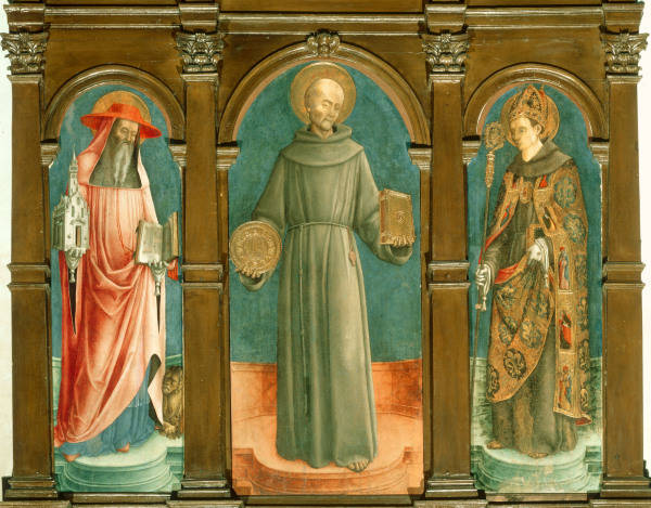 Antonio Vivarini, Triptych from Antonio Vivarini
