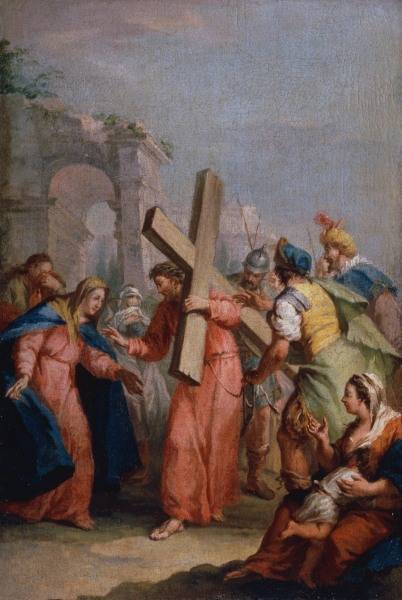 A.Zucchi / Carrying of the Cross / 1750 from Antonio Zucchi