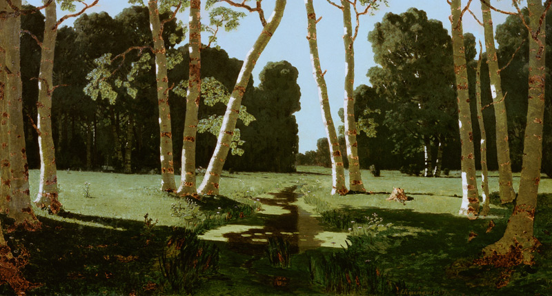 Birch Grove from Arkip Ivanovic Kuindzi
