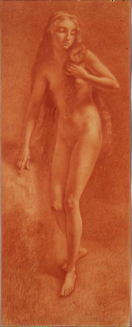 Female Nude (red chalk) from Armand Point