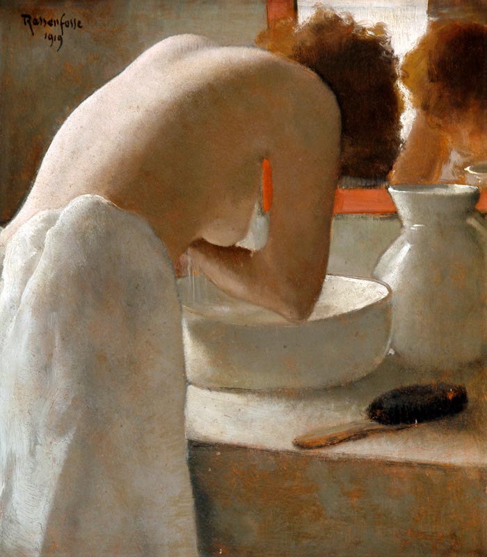 Woman Washing from Armand Rassenfosse
