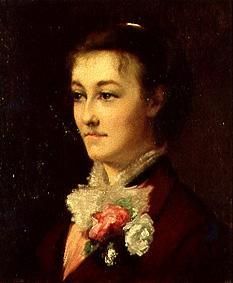 Portrait of a lady from Arnold Böcklin
