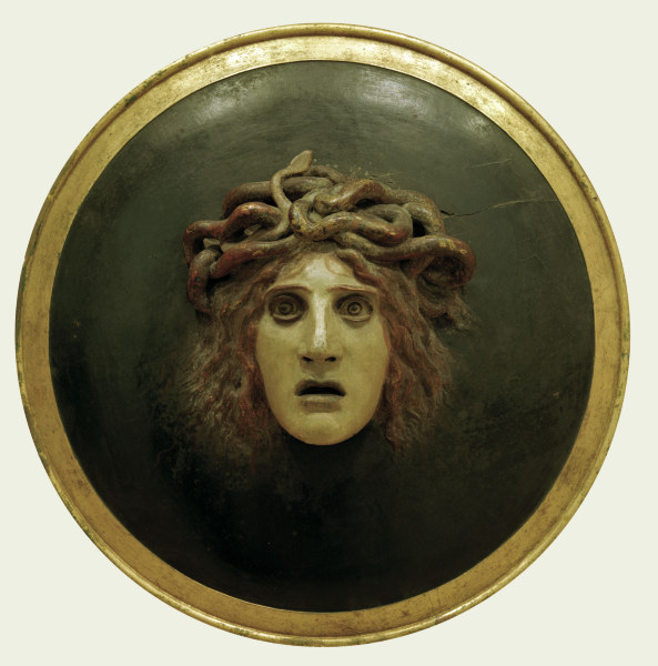 Plate with Medusa from Arnold Böcklin