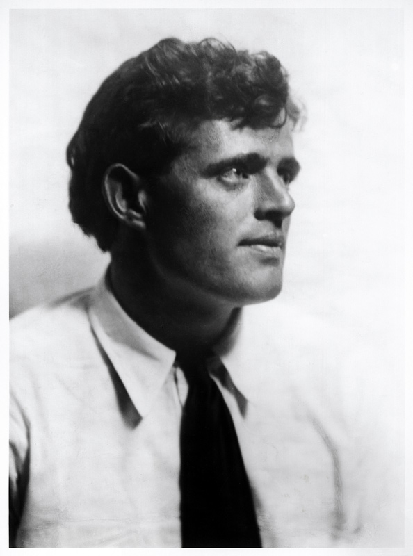 Jack London (1876-1916) from Arnold Genthe