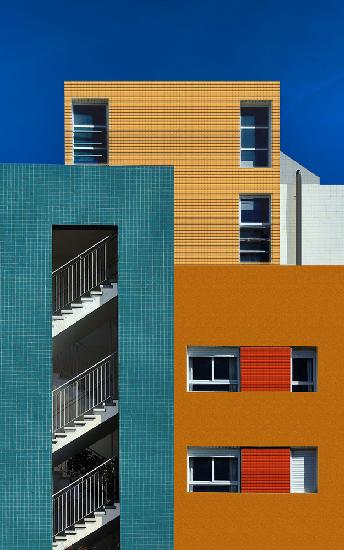 colorful urban textures
