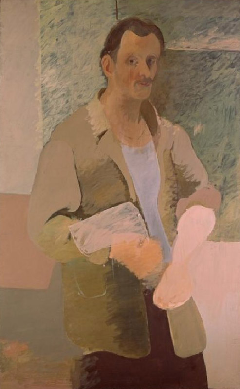 Self-portrait from Arshile Gorky