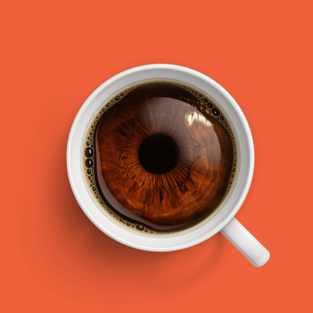 Coffee Eye Print from Artem Pozdniakov