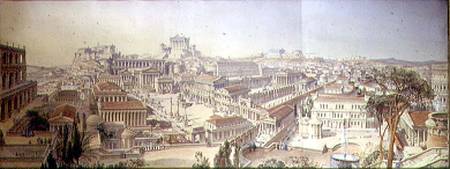 Rome As it Was, Restored After Existing Remains from Arthur Ashpitel