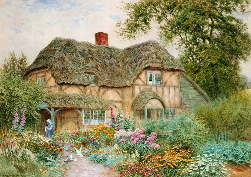 A Surrey Cottage from Arthur Claude Strachan