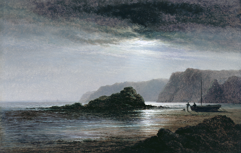 Coastal Landscape by Moonlight from Arthur Gilbert