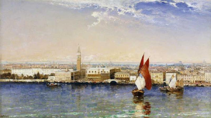 Bacino di San Marco, Venedig from Arthur Joseph Meadows
