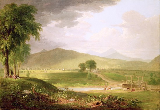 View of Rutland, Vermont from Asher Brown Durand