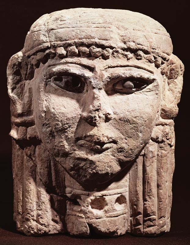 Head of the goddess Ishtar, from Amman, Jordan from Assyrian