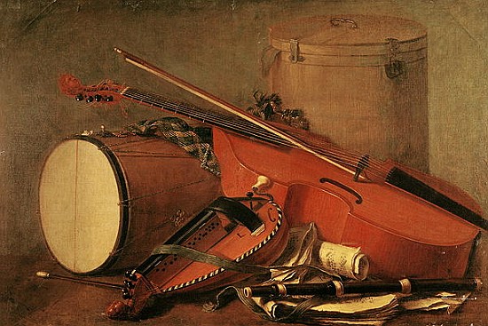 Musical Instruments from (attr. to) Henri Horace Roland de la Porte