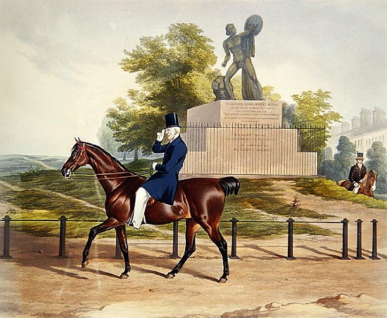 A View in Hyde Park; engraved by J. Wilson from (attr. to) J. Harris