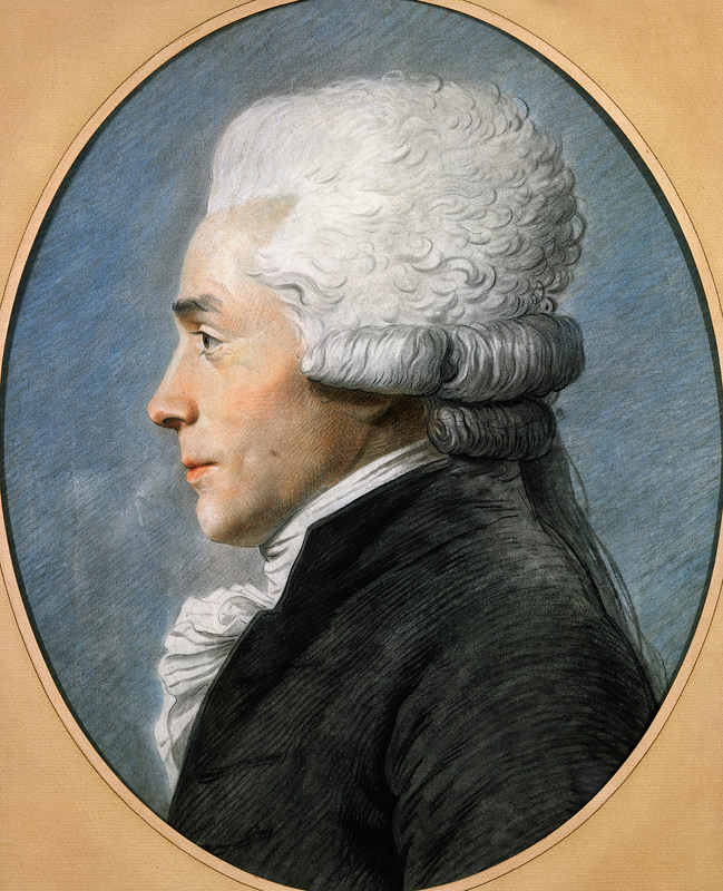 Maximilien de Robespierre (1758-94) from (attr. to) Joseph Boze