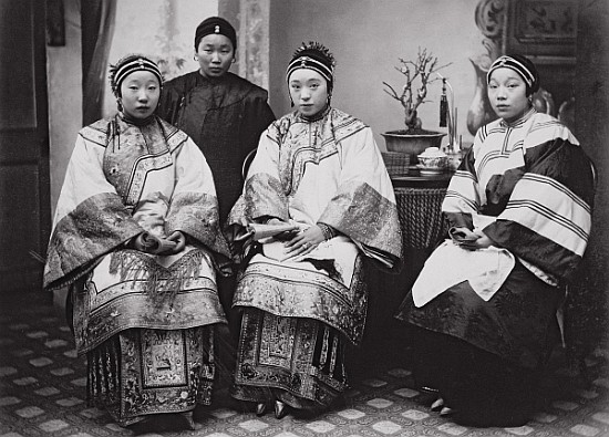 Chinese Women, c.1880 from (attr. to) William Saunders