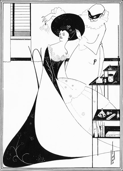 The toilet of Salome from Aubrey Vincent Beardsley