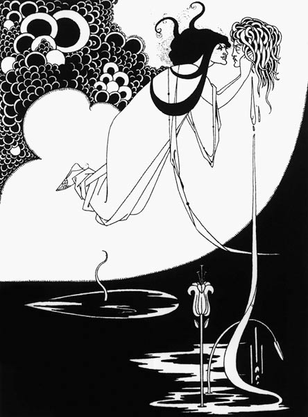 Illustration for Salome by Oscar Wilde from Aubrey Vincent Beardsley