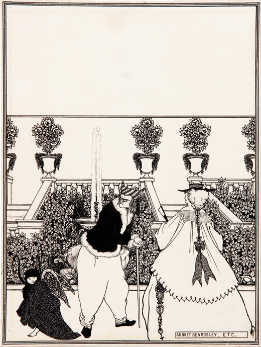 Cover Design for "The Savoy" from Aubrey Vincent Beardsley