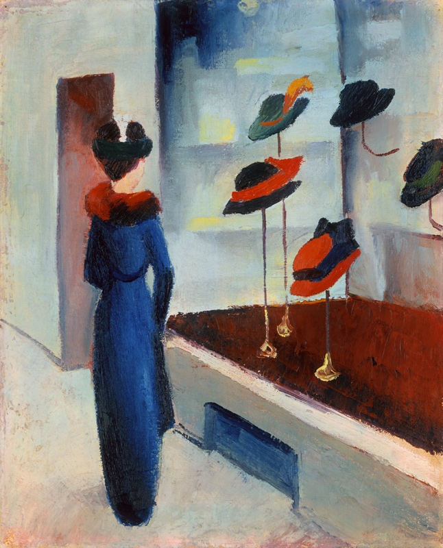 Hat shop from August Macke