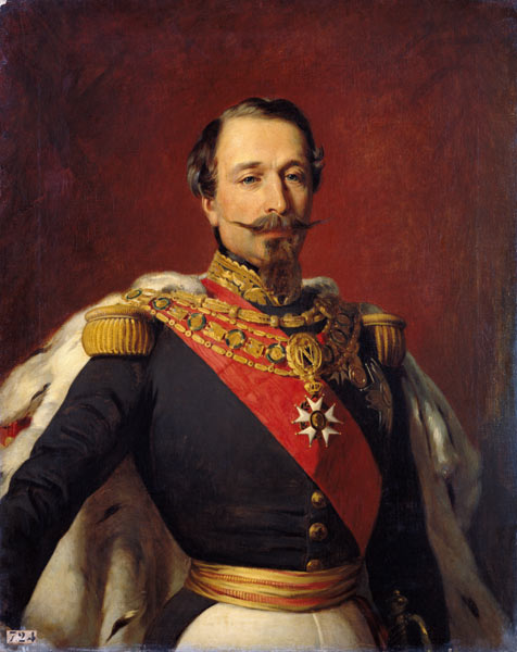Portrait of Emperor Louis Napoleon III from Auguste Boulard