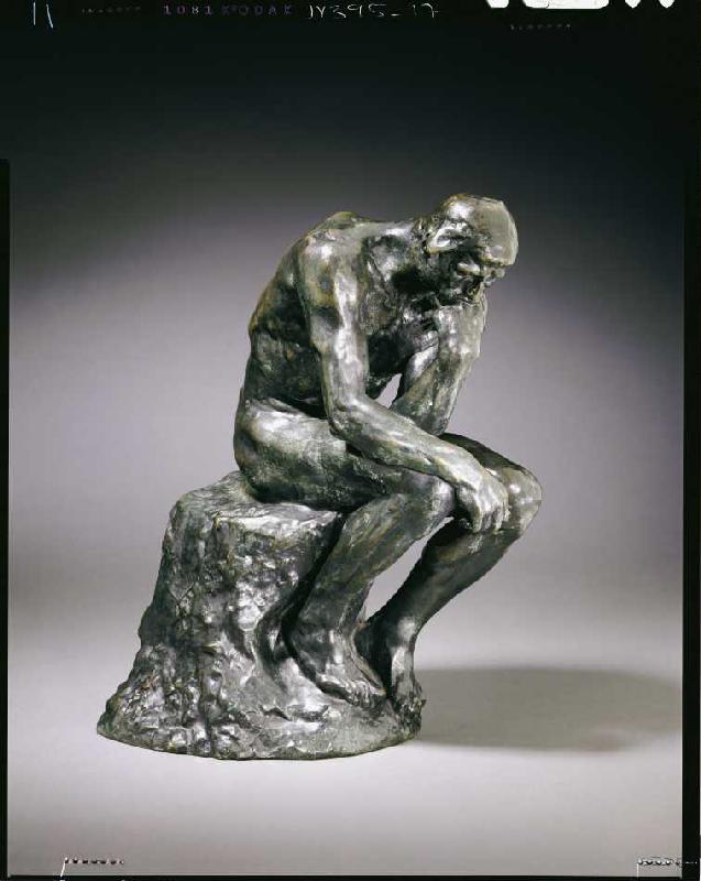 Der Denker. from Auguste Rodin