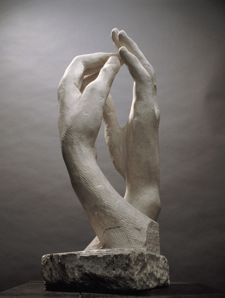 The Cathedral by Auguste Rodin (1840-1917) (plaster) from Auguste Rodin