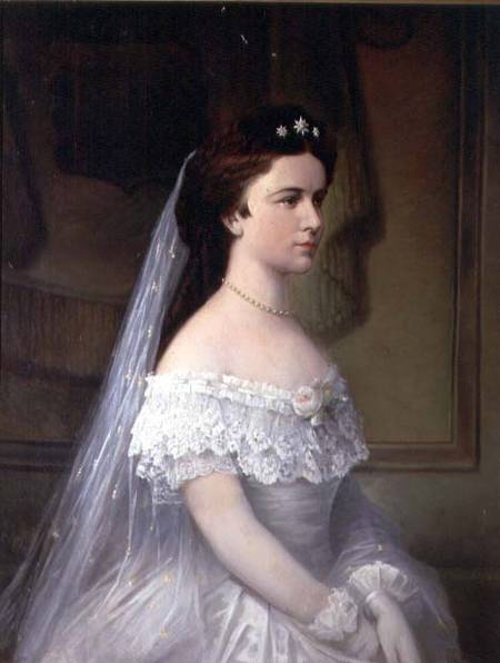 Empress Elizabeth of Bavaria (1837-98) from Austrian School