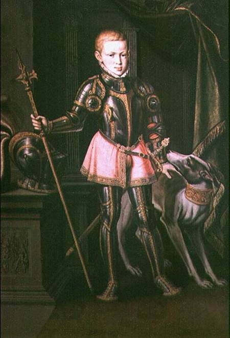 Ferdinand Maximilian Joseph I as a boy from Austrian School