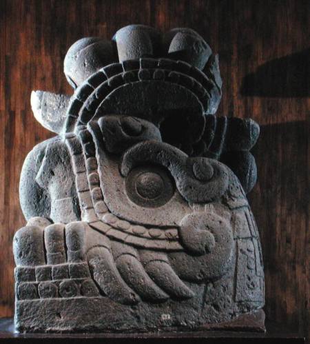 Xiuhcoatl, the Fire Serpent from Aztec