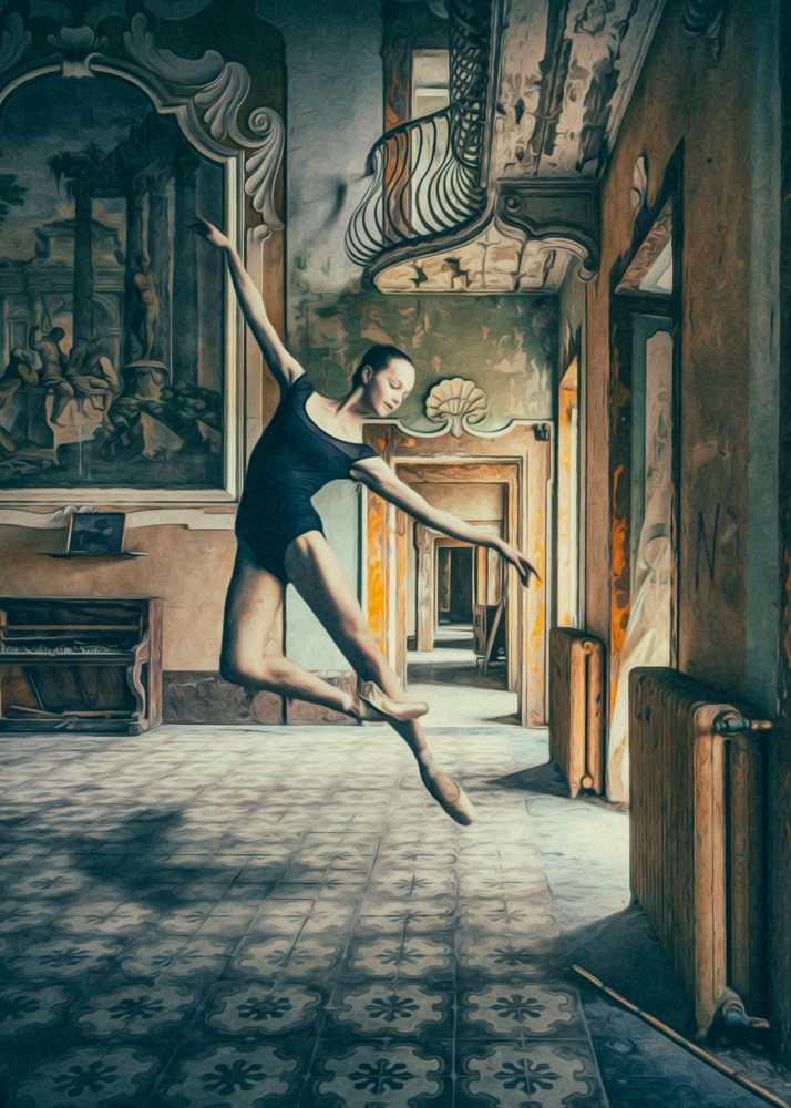 Abandoned Ballet Digital Painting 3 from Baard Martinussen