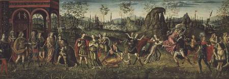 The Rape of the Sabines from Baldassare Peruzzi