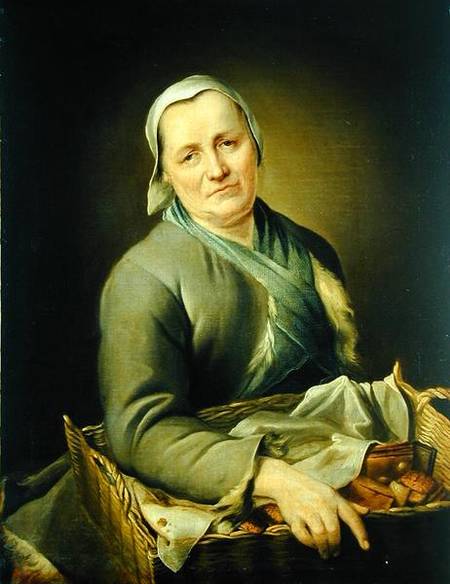 The Kitchen Maid from Balthasar Denner