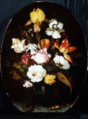 Still Life of Flowers in a Vase, 1624