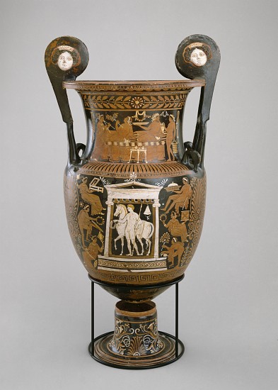 Volute krater, Apulia, 320-310 BC from Baltimore Painter