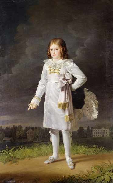 Frederic-Napoleon (1815-33) Prince Bacciochi from Barbara Krafft