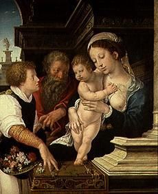 The Holy Family from Barent van Orley